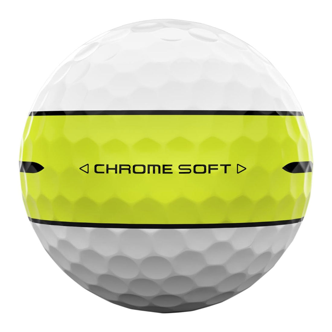 Callaway Chrome Soft 360 Yellow Stripe Golf Balls