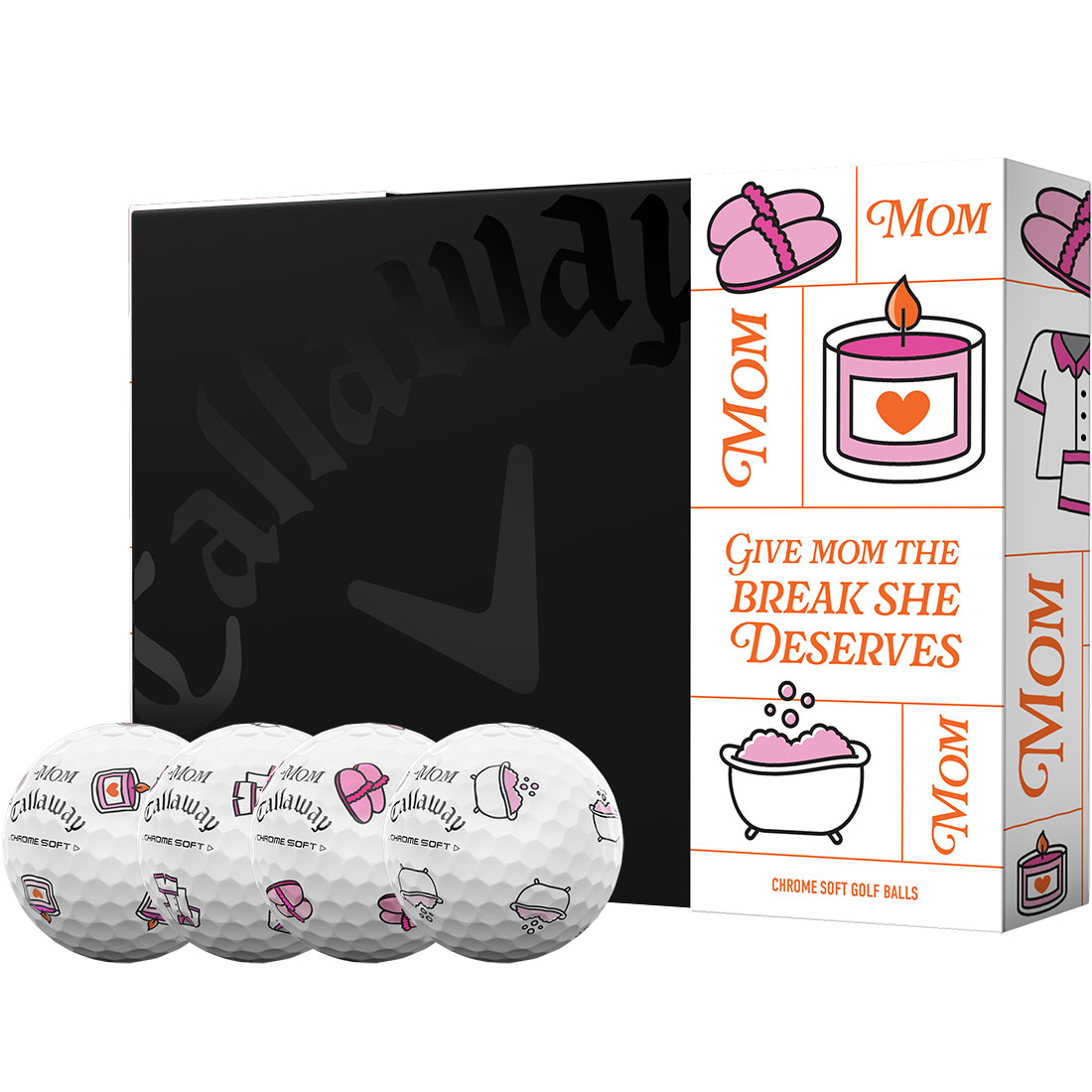 Callaway Chrome Soft Mother's Day Golf Balls