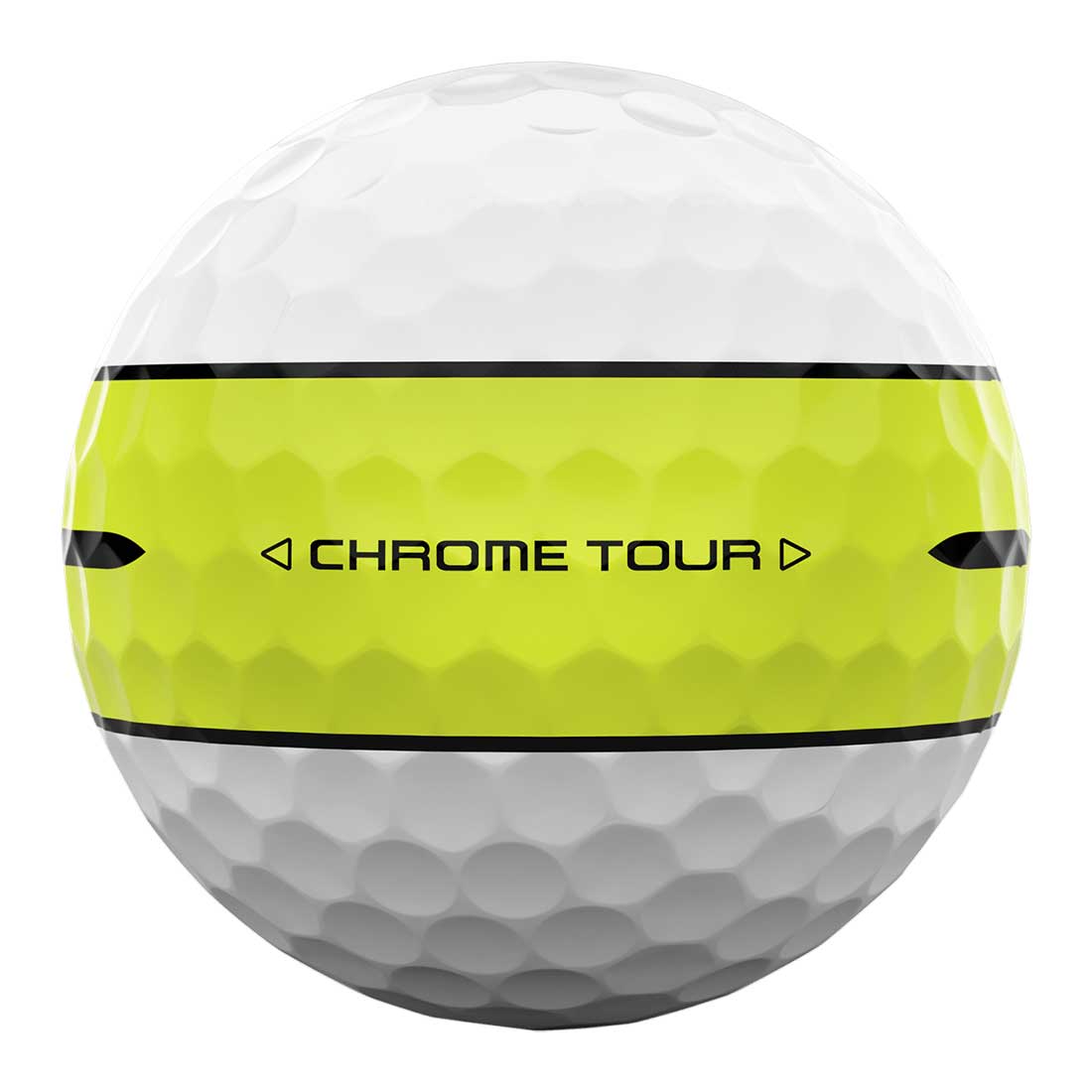 Callaway Chrome Tour 360 Yellow Stripe Golf Balls
