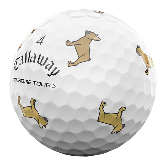 Callaway Chrome Tour Fawn Frenchie Golf Balls