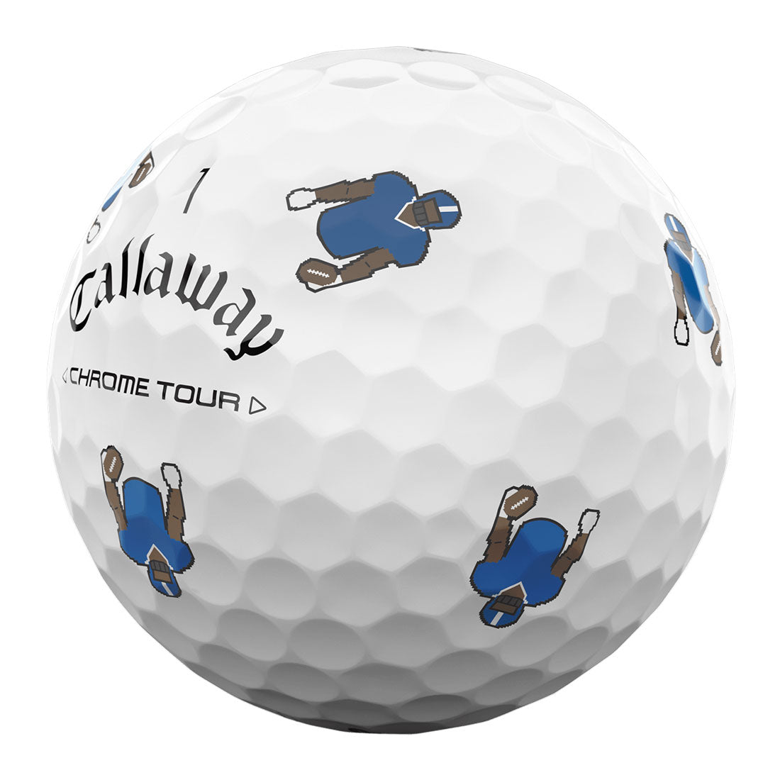 Callaway Chrome Tour Retro Football Golf Balls