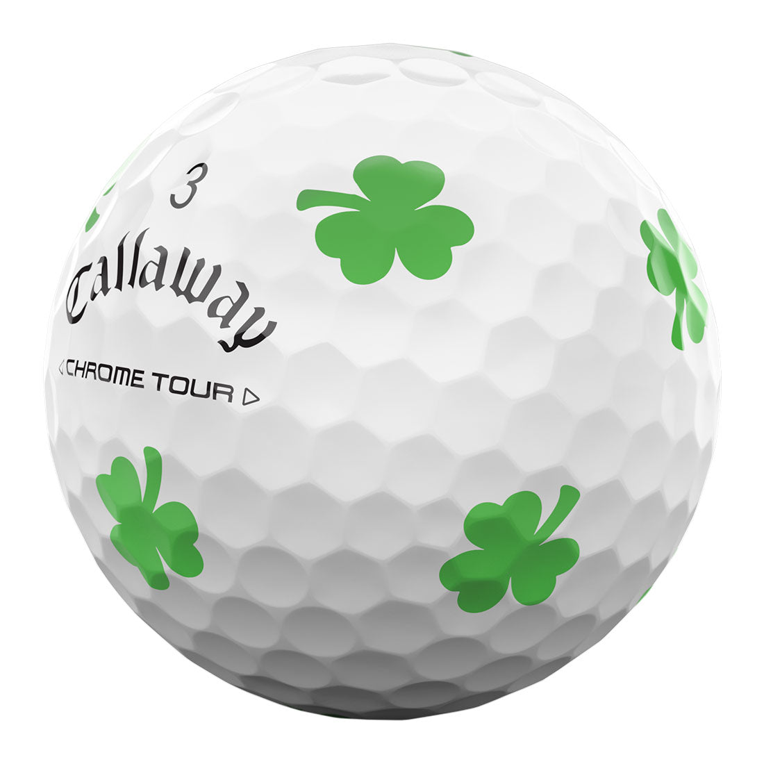 Callaway Chrome Tour St. Paddy's Day Golf Balls