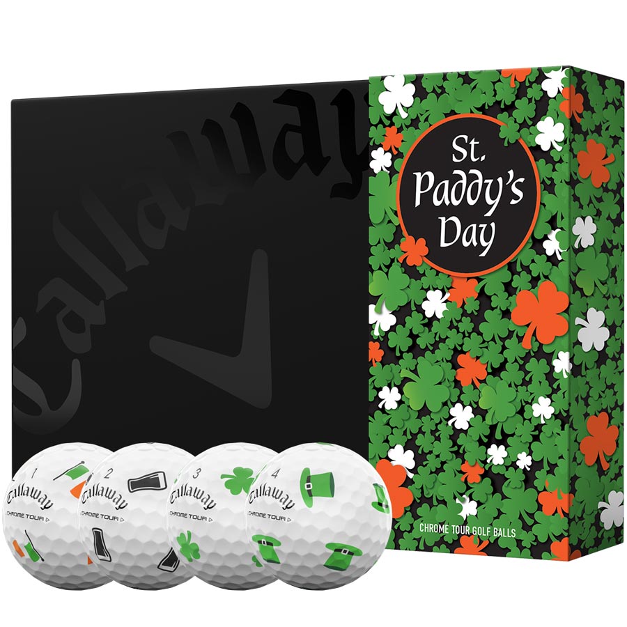 Callaway Chrome Tour St. Paddy's Day Golf Balls