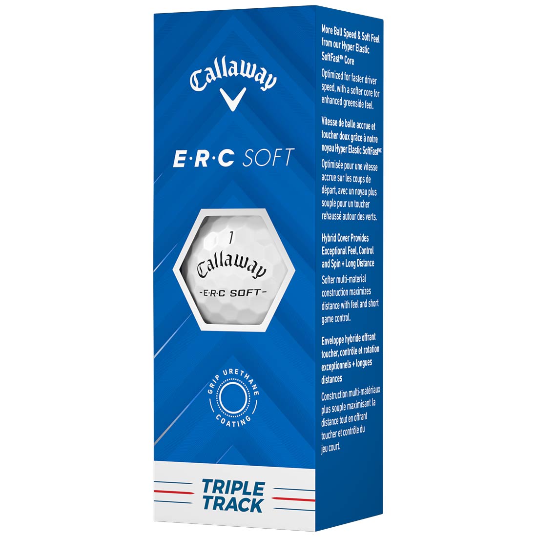 Callaway ERC Soft Triple Track White Golf Balls
