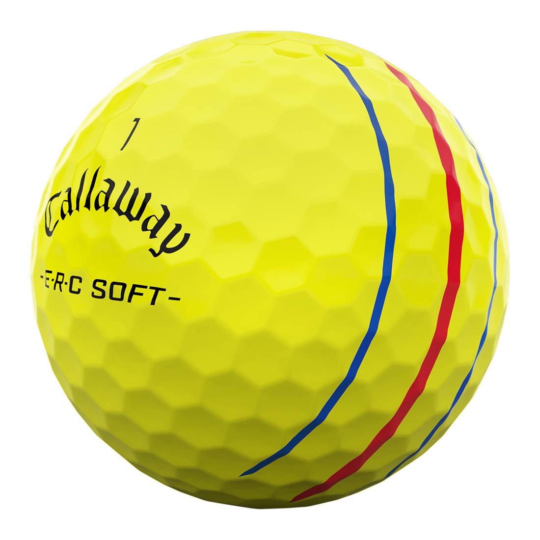 Callaway ERC Soft Triple Track Yellow Golf Balls