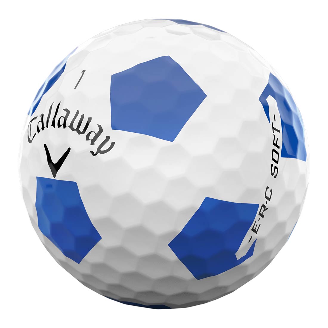 Callaway ERC Soft Truvis White/Blue Golf Balls