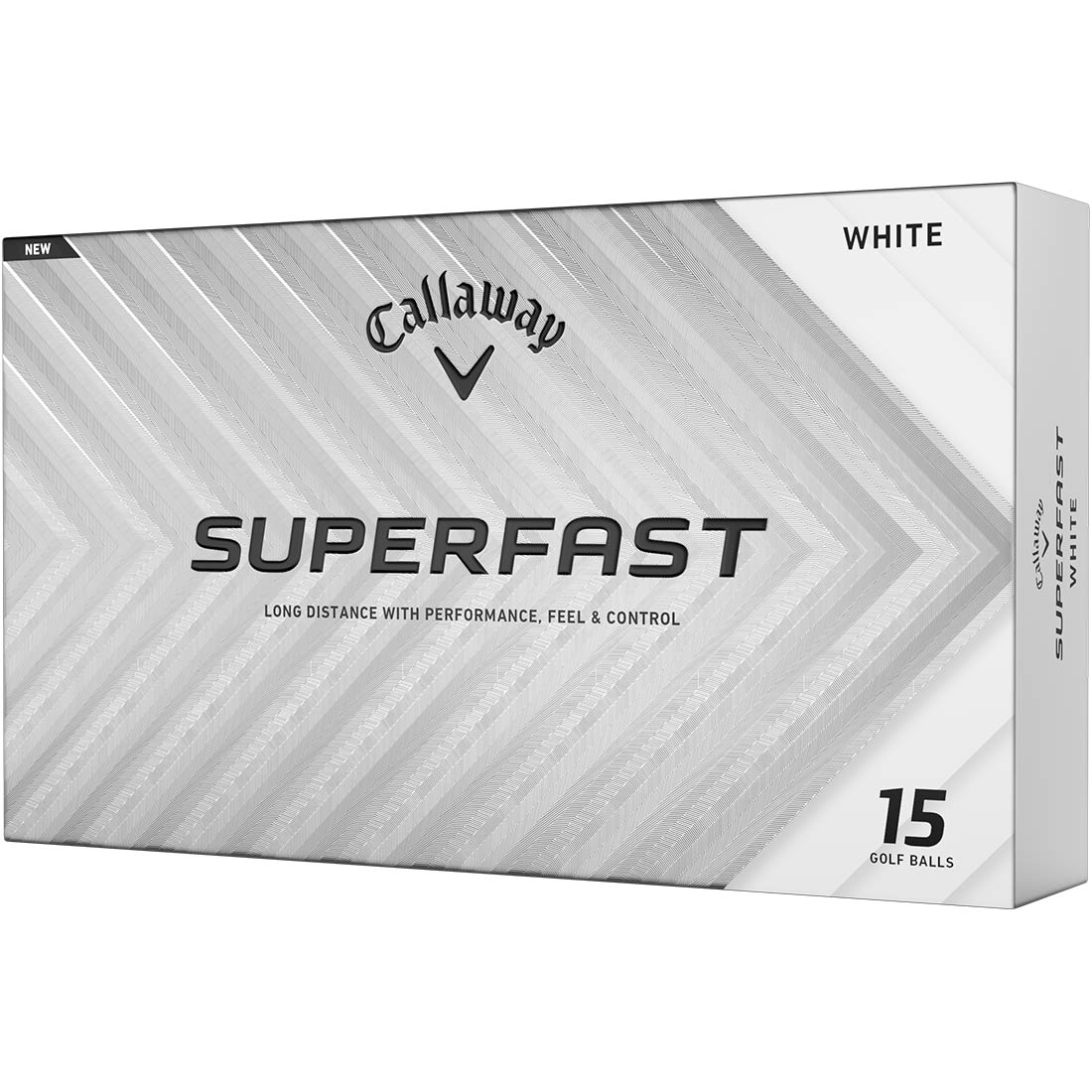 Callaway Superfast White 15-Pack Personalized Golf Balls
