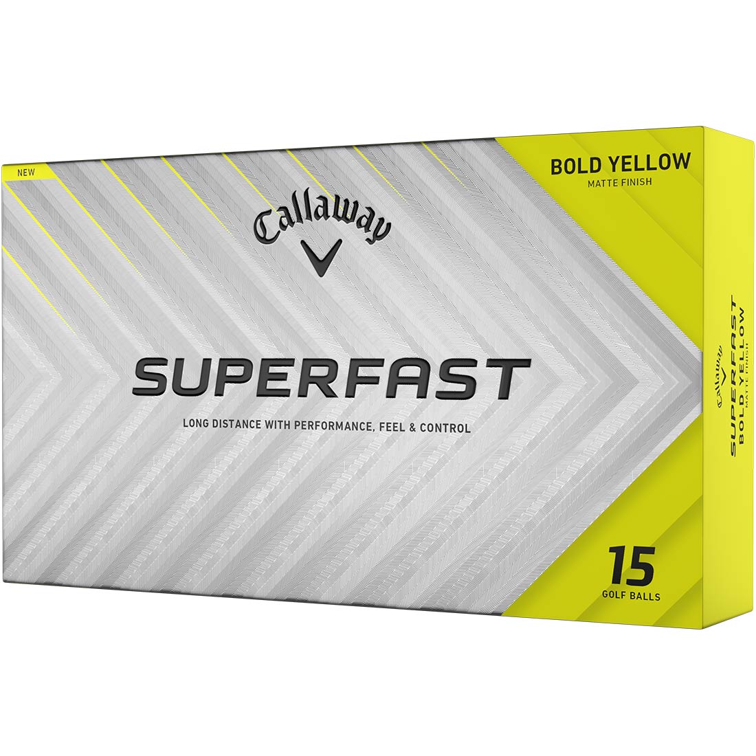 Callaway Superfast Yellow 15-Pack Golf Balls