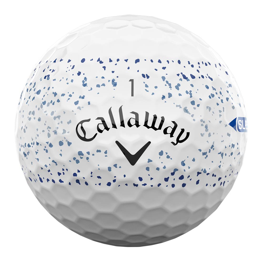 Callaway Supersoft Blue Splatter Golf Balls