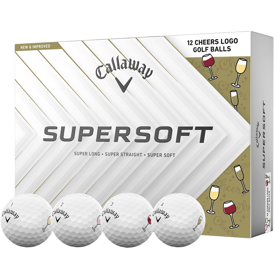 Callaway Supersoft Cheers Golf Balls