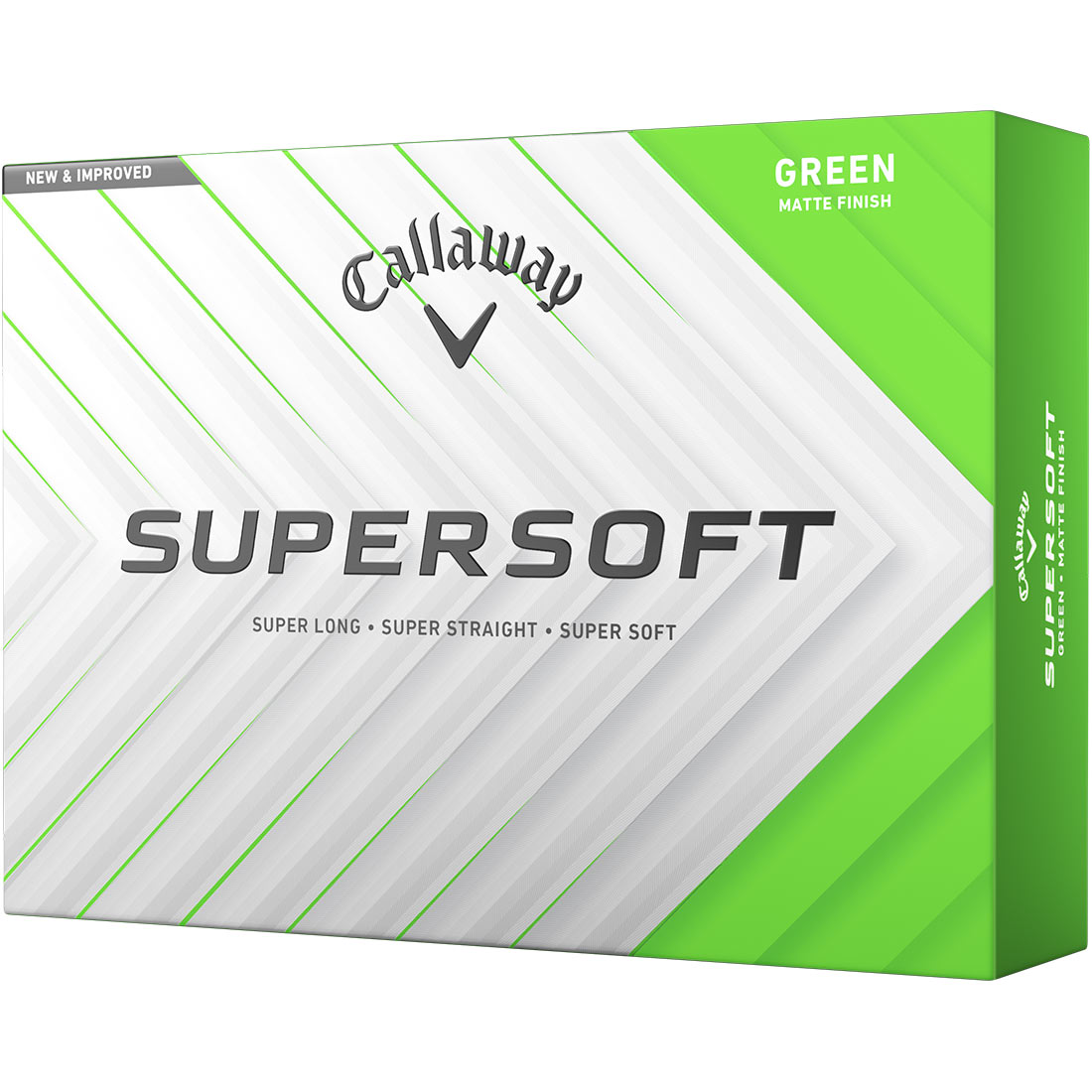 Callaway Supersoft Green Personalized Golf Balls