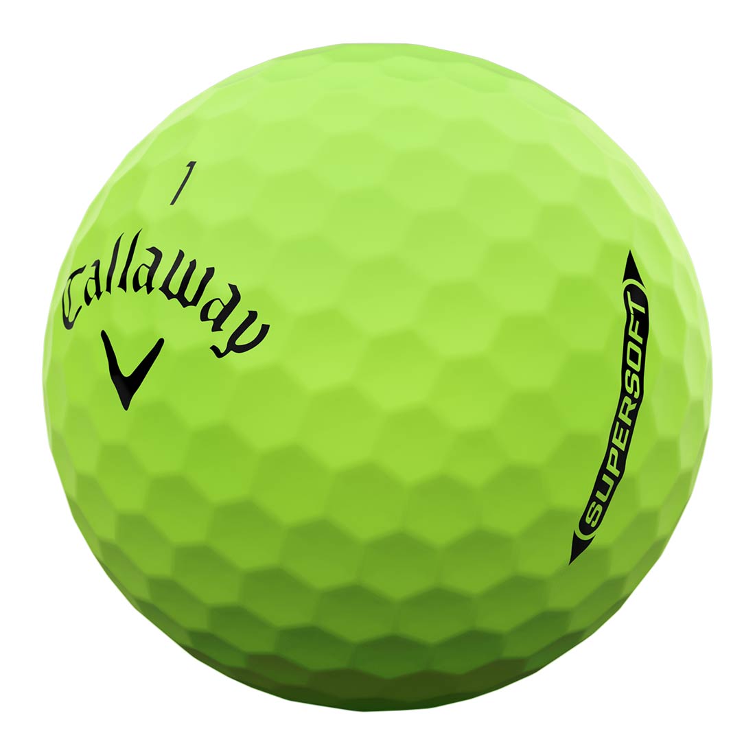 Callaway Supersoft Green Personalized Golf Balls
