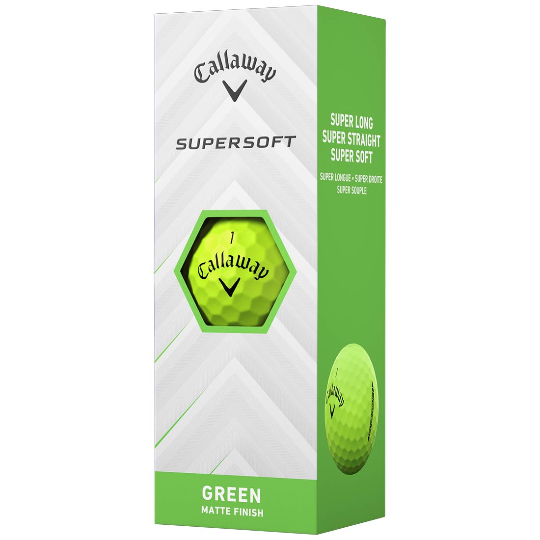 Callaway Supersoft Green Personalized Golf Balls
