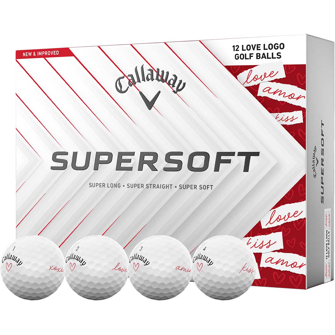Callaway Supersoft Love Golf Balls