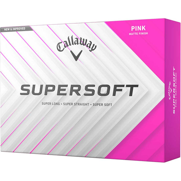 Callaway Supersoft Pink Golf Balls – Golf Discount