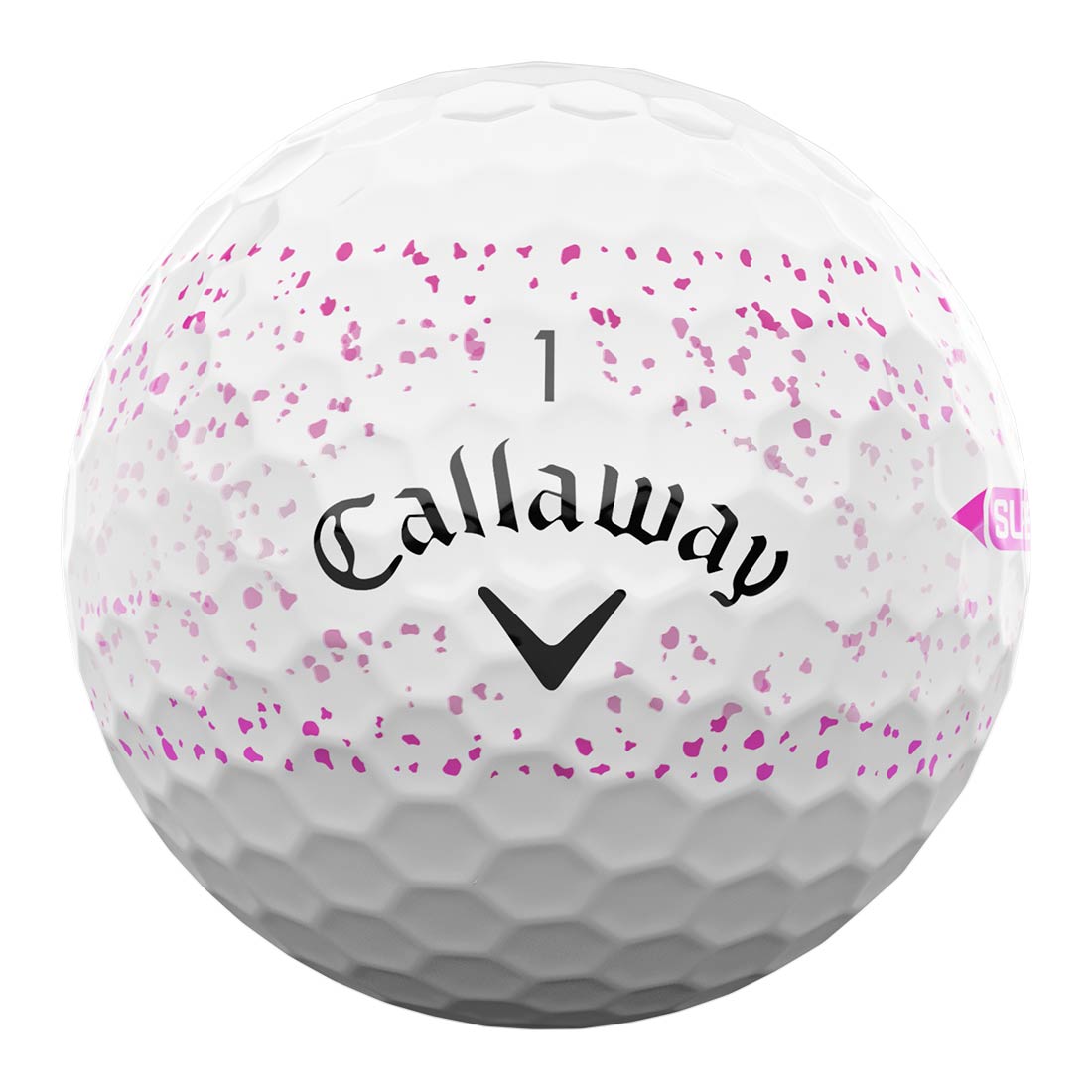 Callaway Supersoft Pink Splatter Golf Balls