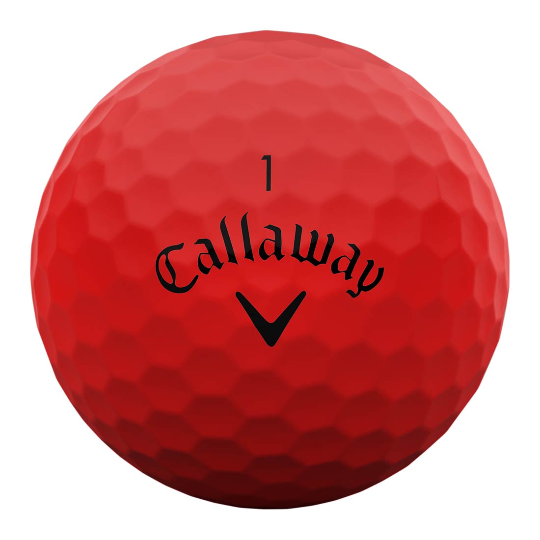 Callaway Supersoft Red Personalized Golf Balls
