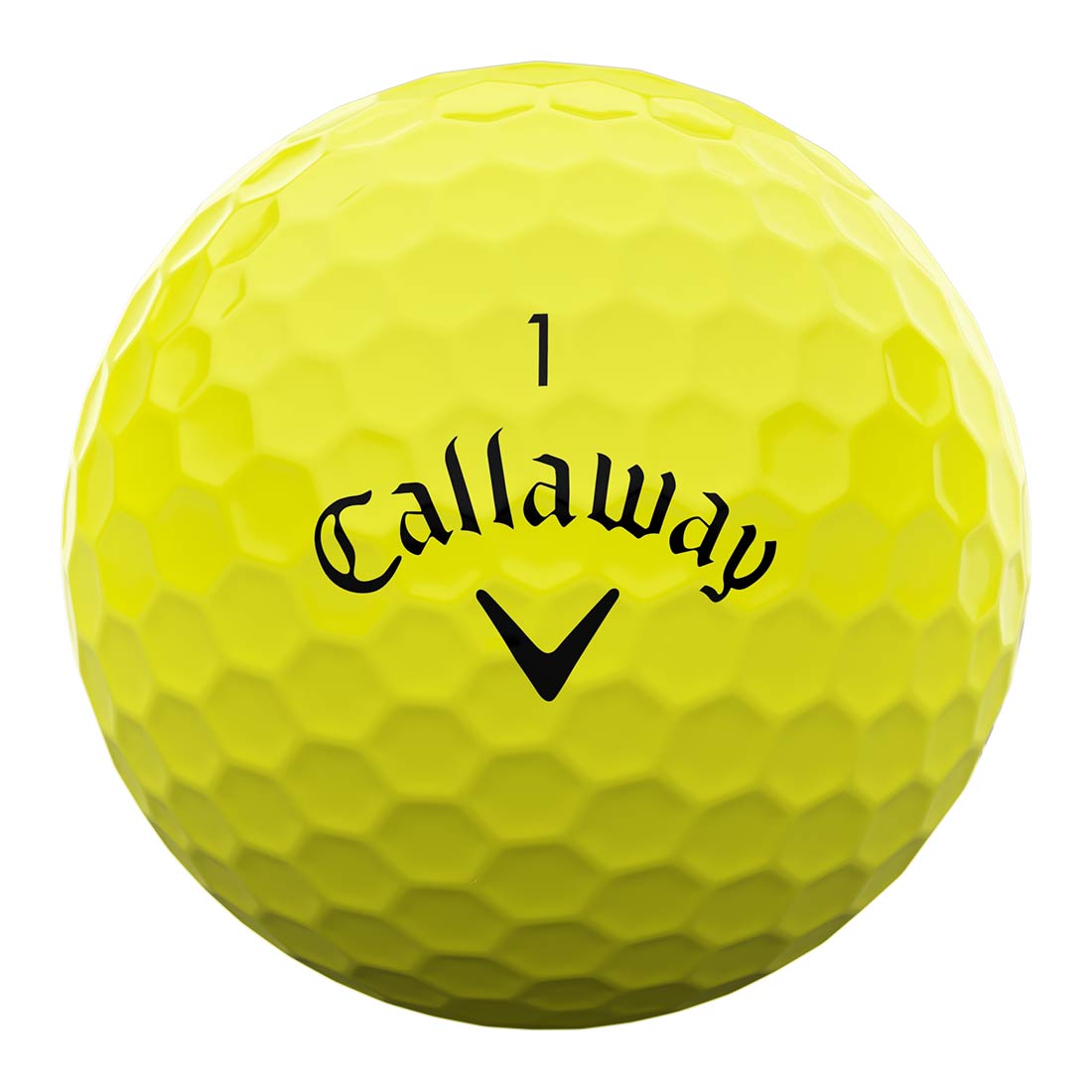 Callaway Supersoft Yellow Personalized Golf Balls
