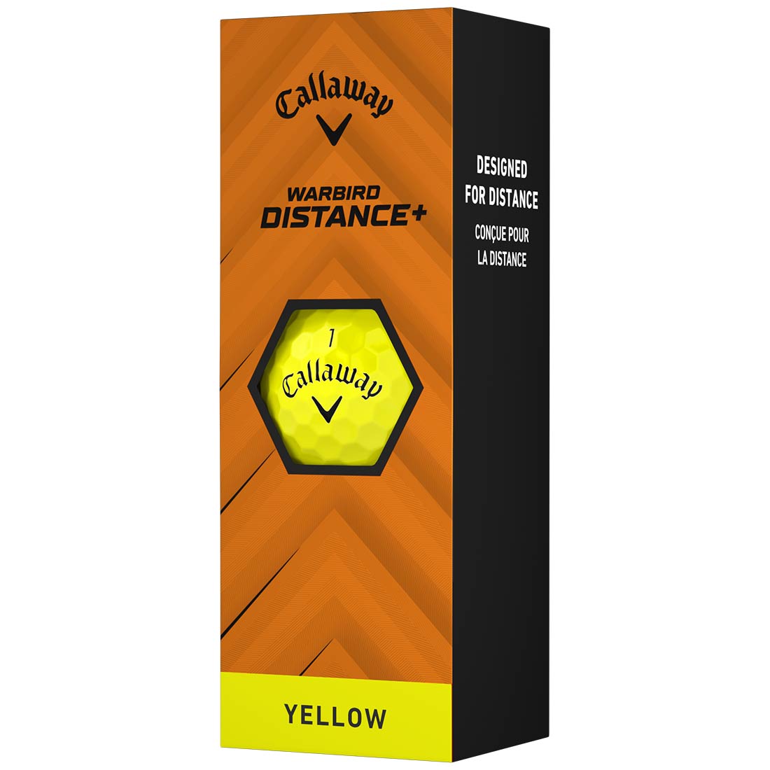 Callaway Warbird Distance+ Yellow Golf Balls