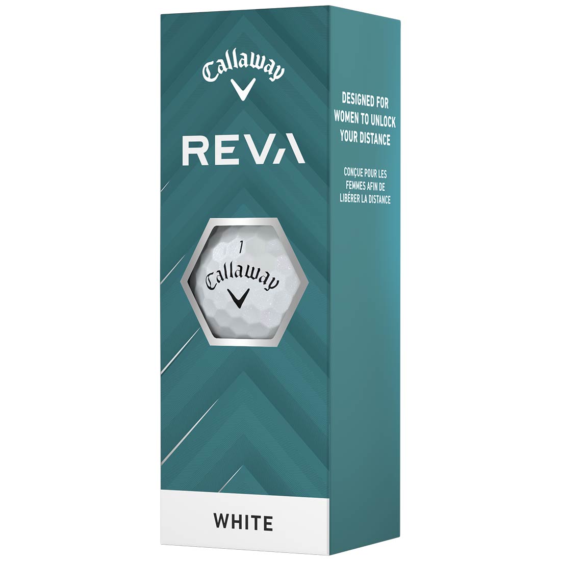 Callaway Women's REVA White Personalized Golf Balls