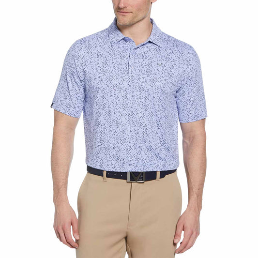 Callaway All-Over Chev Printed Golf Polo
