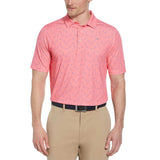 Callaway All-Over Large Chev Printed Golf Polo