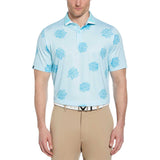 Callaway Bunker Floral Print Golf Polo