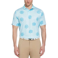 Callaway Bunker Floral Print Golf Polo