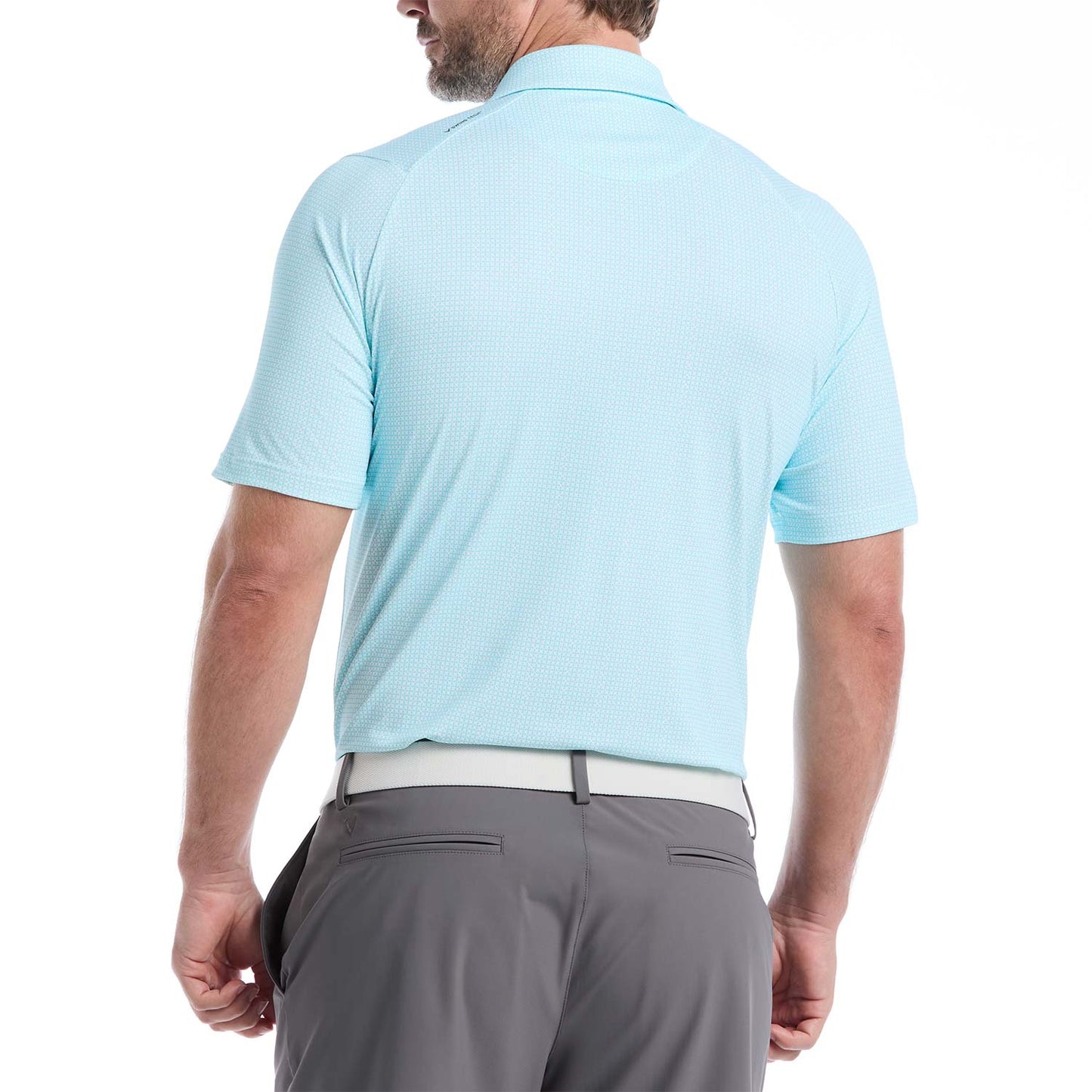 Callaway Chevron Foulard Print Golf Polo