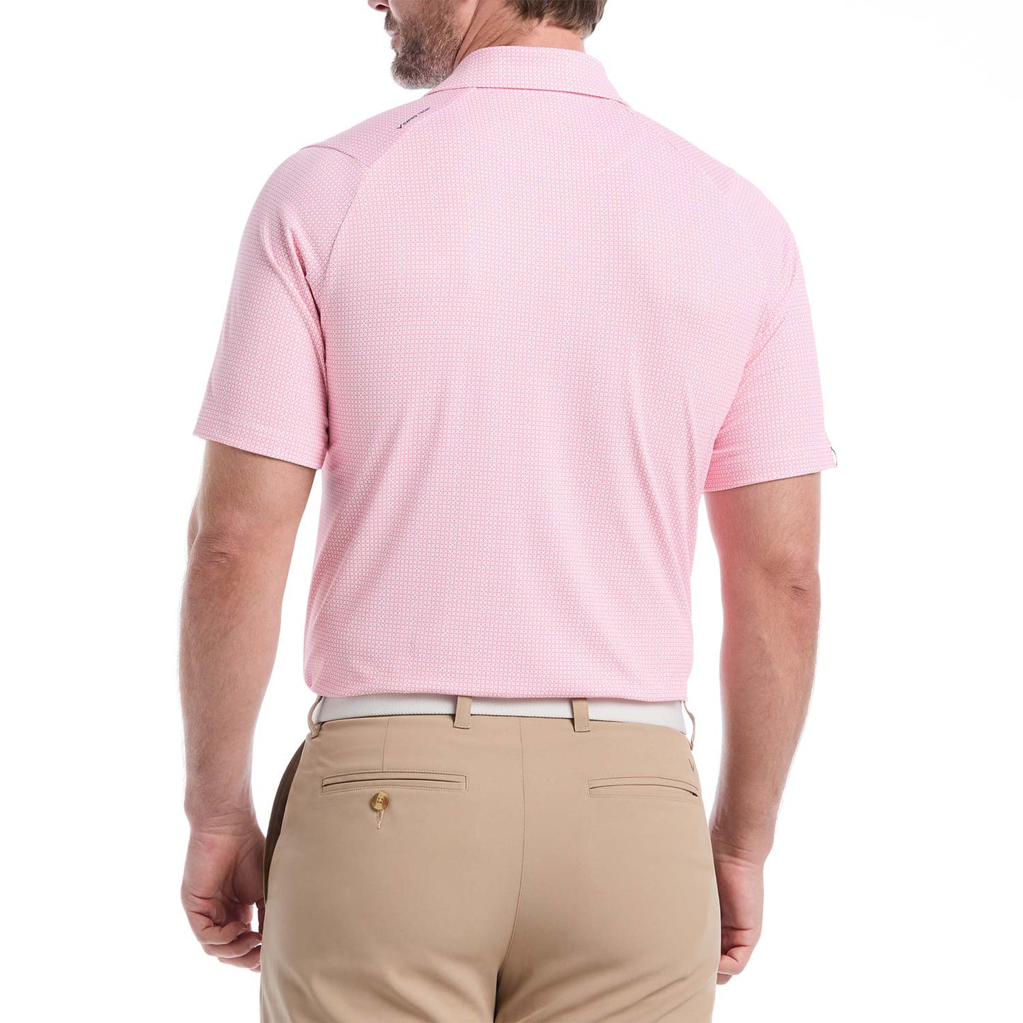 Callaway Chevron Foulard Print Golf Polo