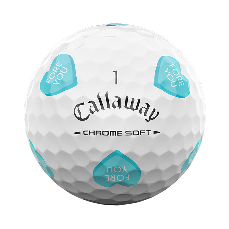 Callaway Chrome Soft Truvis Hearts Golf Balls – Golf Discount