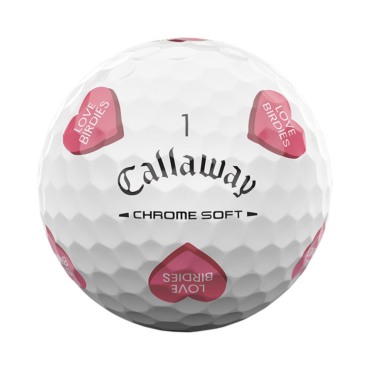 Callaway Chrome Soft Truvis Hearts Golf Balls – Golf Discount