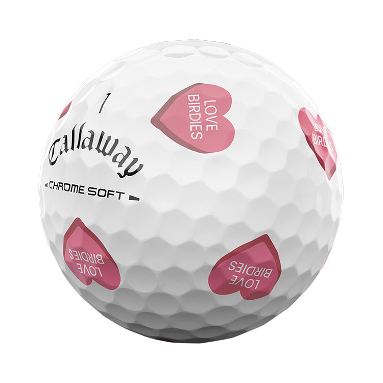 Callaway Chrome Soft Truvis Hearts Golf Balls – Golf Discount