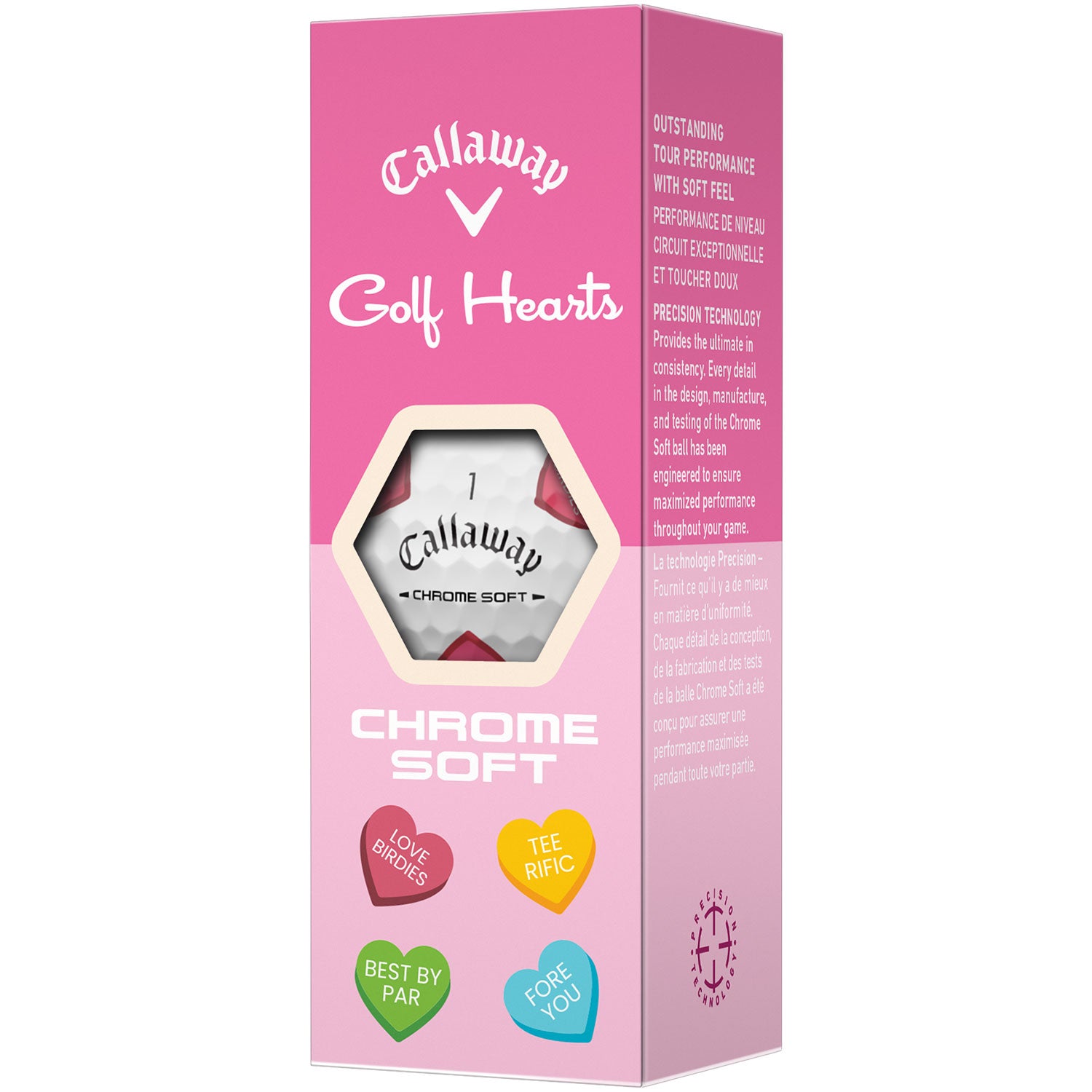 Callaway Chrome Soft Truvis Hearts Golf Balls – Golf Discount