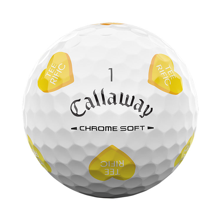 Callaway Chrome Soft Truvis Hearts Golf Balls – Golf Discount