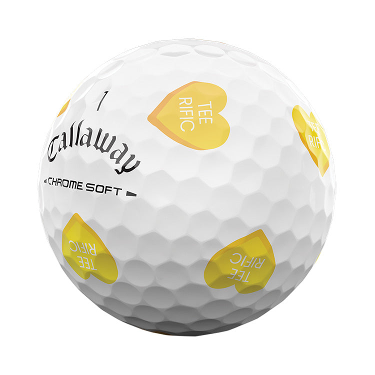 Callaway Chrome Soft Truvis Hearts Golf Balls – Golf Discount