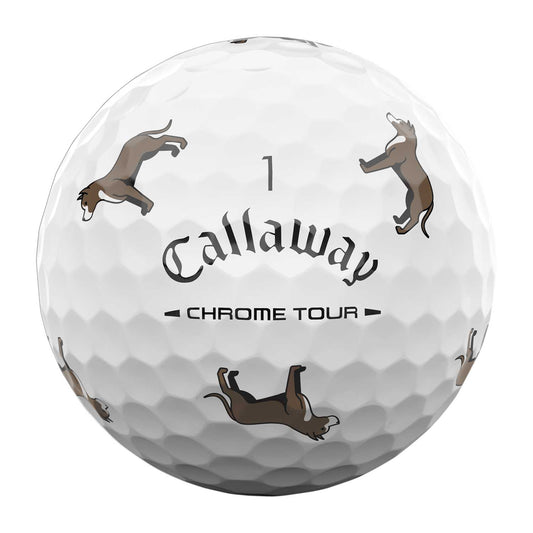 Callaway Chrome Tour Dogs Pit Bull Golf Balls
