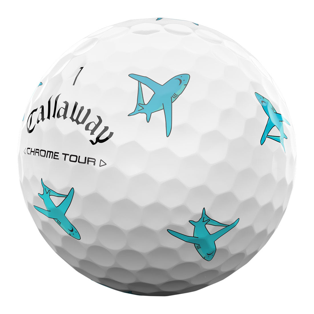 Callaway Chrome Tour Shark Week Golf Balls