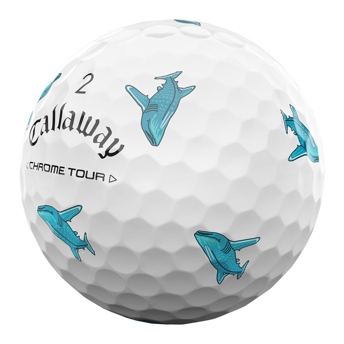 Callaway Chrome Tour Shark Week Golf Balls