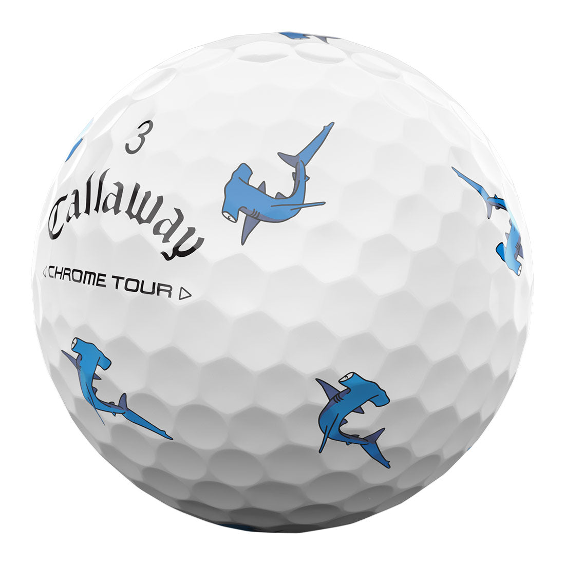 Callaway Chrome Tour Shark Week Golf Balls