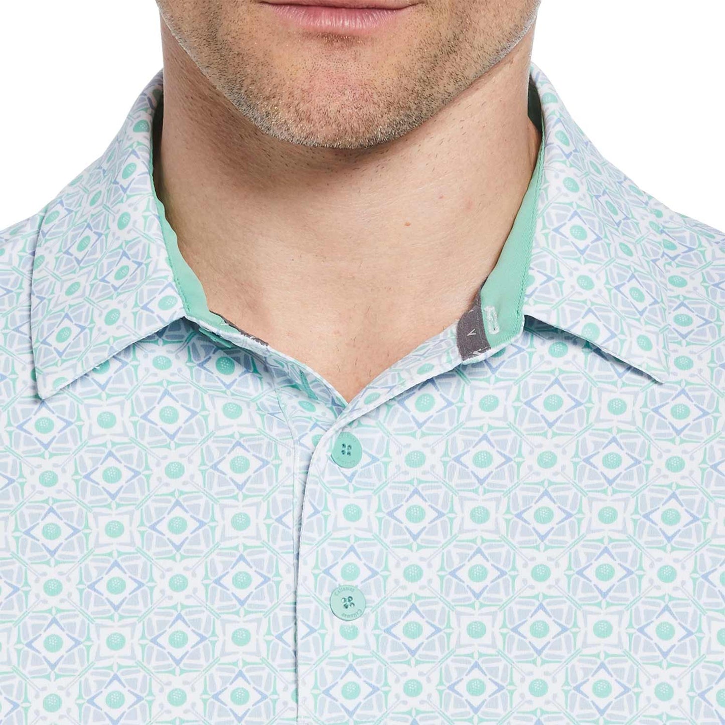 Callaway Foulard Print Golf Polo