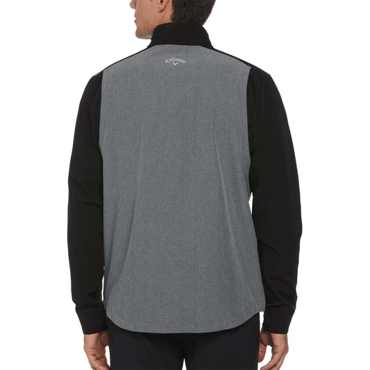 Callaway Heathered Block 1/4 Zip Golf Pullover