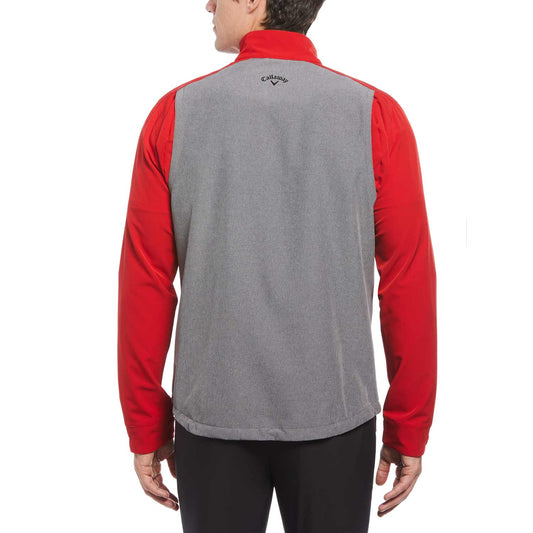 Callaway Heathered Block 1/4 Zip Golf Pullover