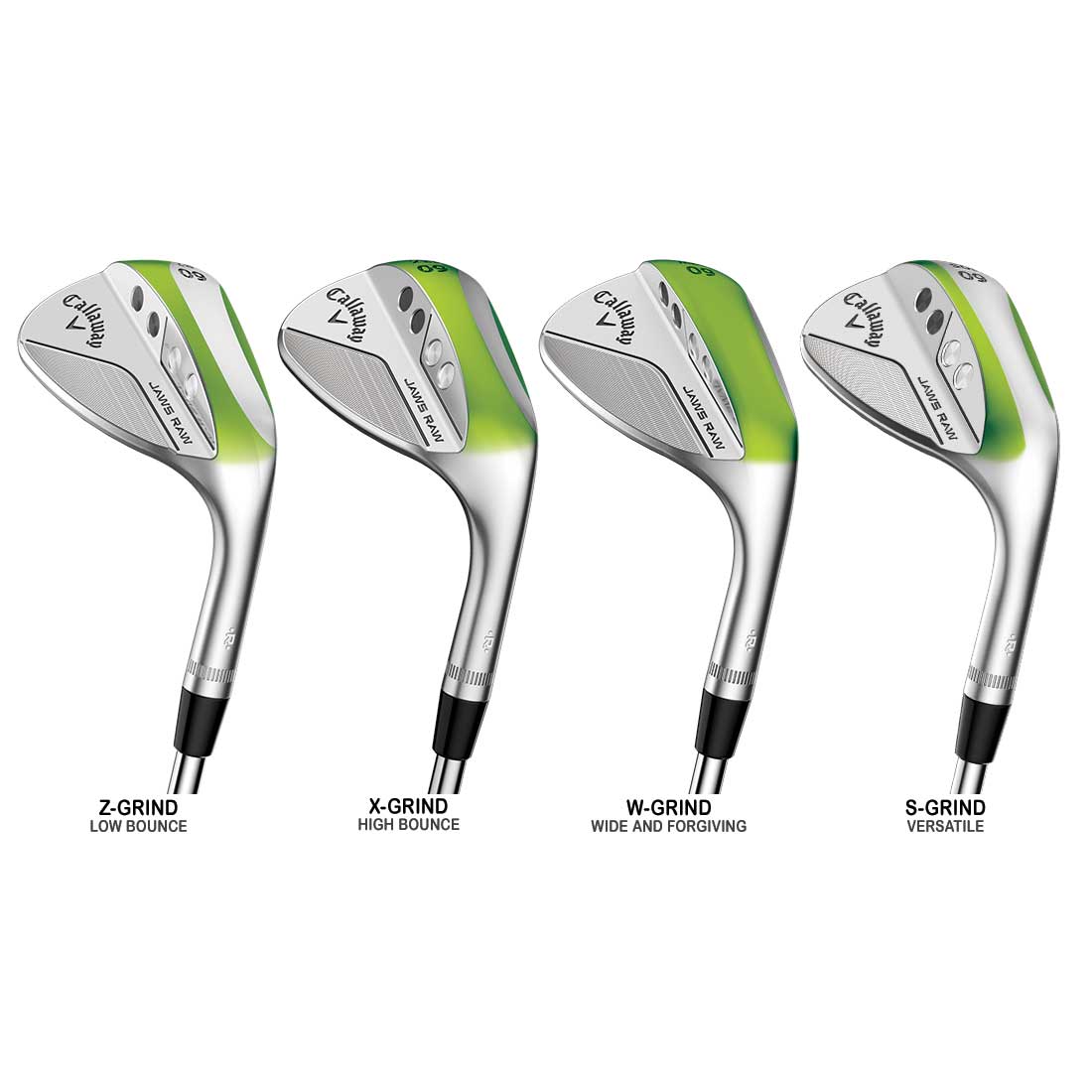 Callaway JAWS Raw Face Chrome Wedge – Golf Discount