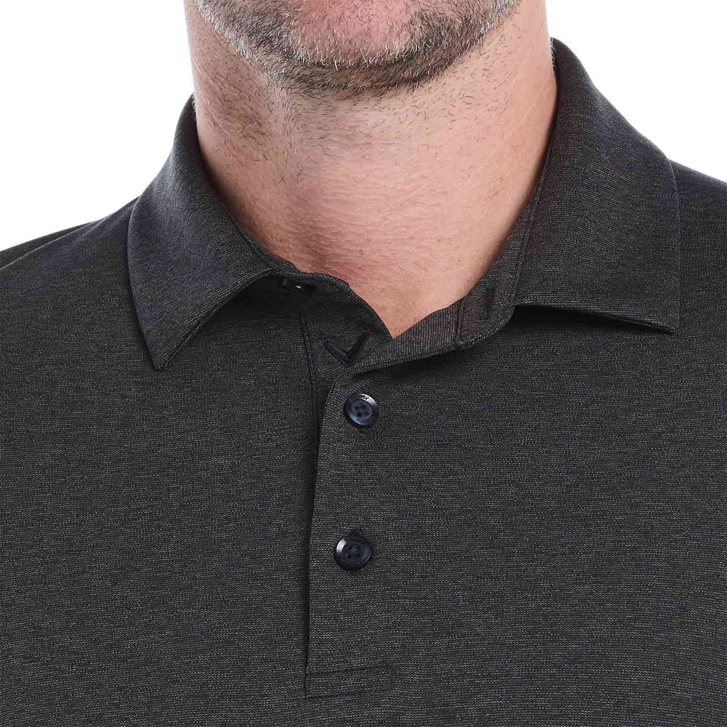 Callaway Swing Tech Essential Long Sleeve Golf Polo