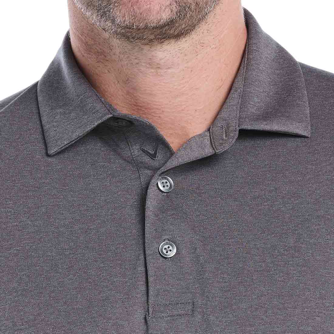 Callaway Swing Tech Essential Long Sleeve Golf Polo