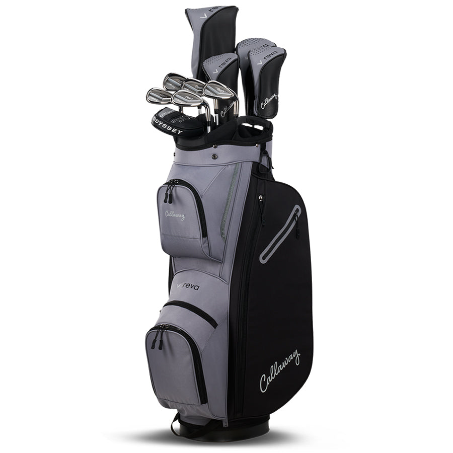 Callaway Women's Reva 11-Piece Complete Set Fog/Black