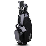 Callaway Women's Reva 8-Piece Stand Bag Complete Set Fog/Black
