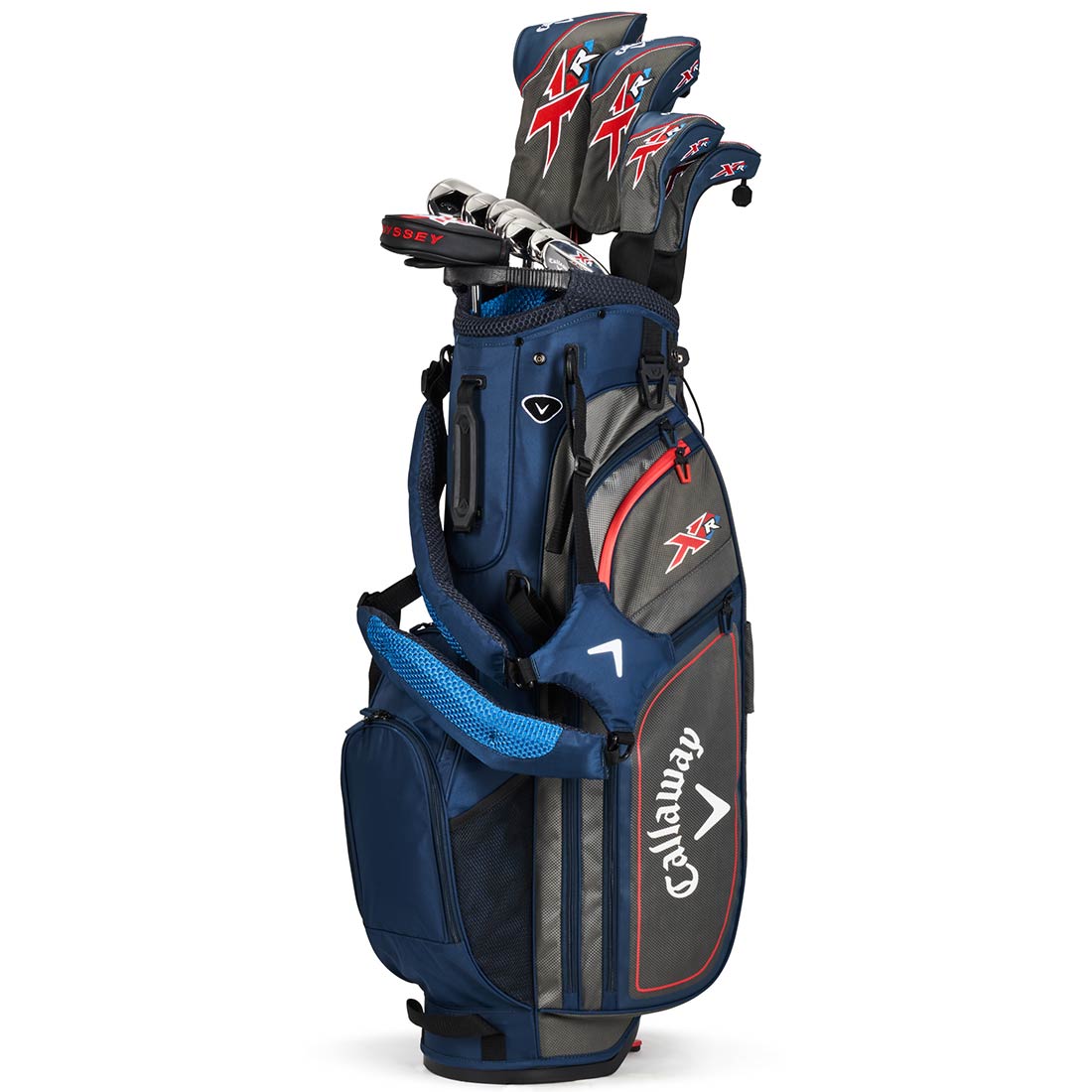 【美品✨️】Callaway ゴルフバッグ ネイビー レッド 星柄 Callaway XR '24 Complete Set Navy/Grey/Red – Golf Discount