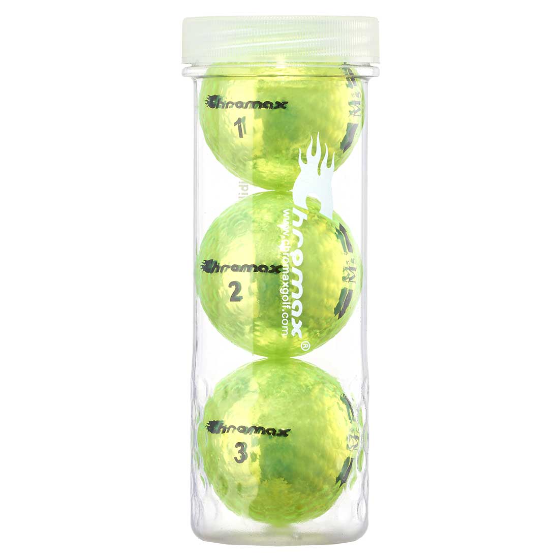 Chromax M5 Green  3-Pack Golf Balls